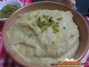 Purè di patate al pistacchio