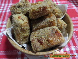 lasagna fritta di Gabriele Bonci, buonissima e apepetitosa