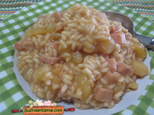 Risotto patate e rape rosse