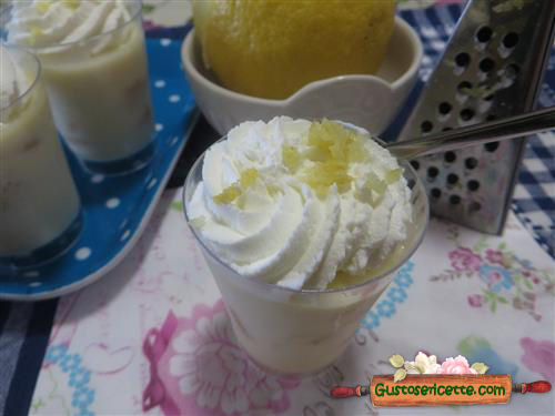 Bicchierini dolci al limone