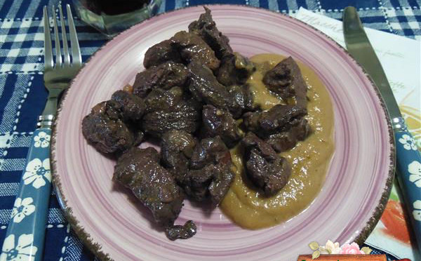 Brasato di cervo