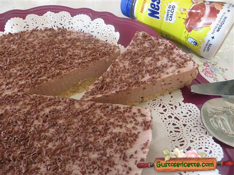 Cheesecake al nesquik