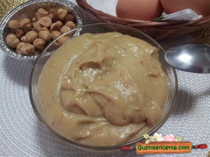 crema alle nocciole, buona per farcire golosi dolci