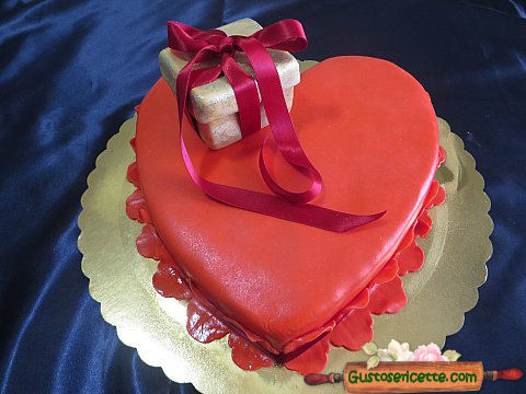 Torta cuore san valentino