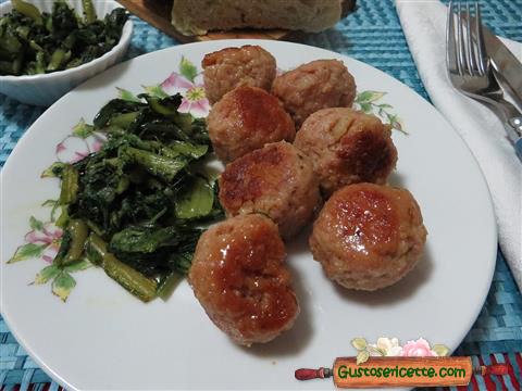 Polpette patate e maiale alla birra