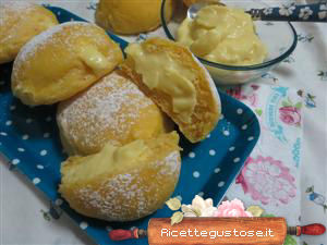 Bombe al forno light con patate dolci