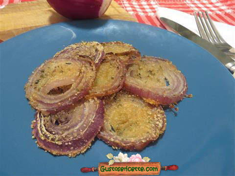 Cipolle rosse gratinate
