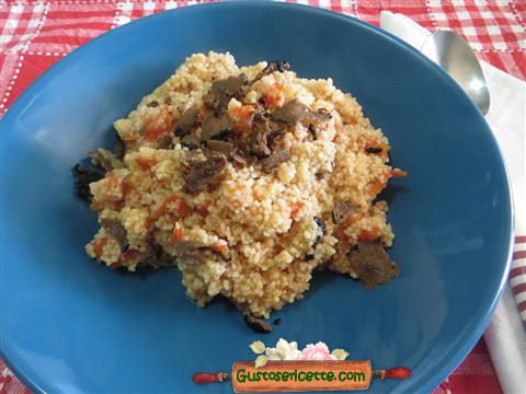 Cous cous al tartufo nero