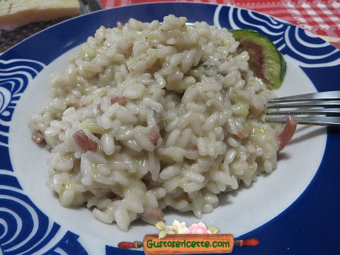 Risotto fichi freschi allo speck