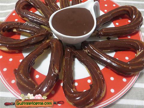 Churros con cioccolata di David Povedilla