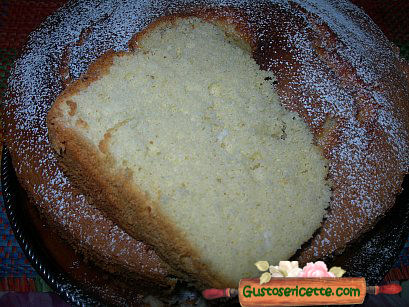 Chiffon cake al fragolino