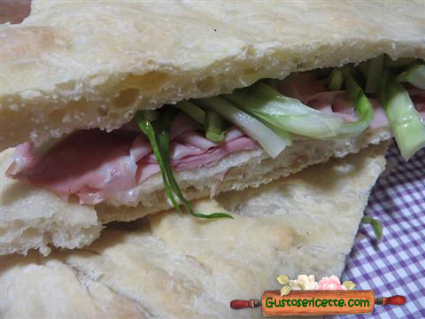 Pizza mortadella puntarelle di Bonci