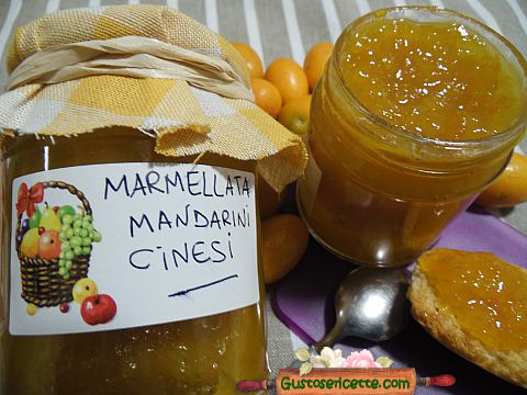 Marmellata mandarini cinesi kumquat