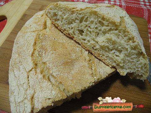 Pane senza impasto brodo di carne