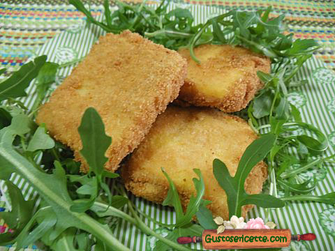 Polenta in carrozza fritta