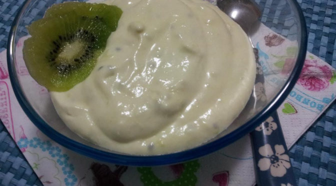 Ricetta spumone al kiwi