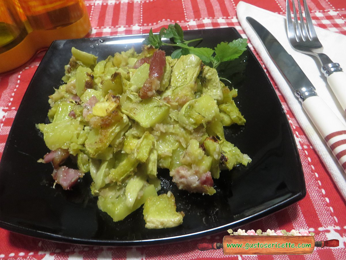 Zucchine trombetta al forno