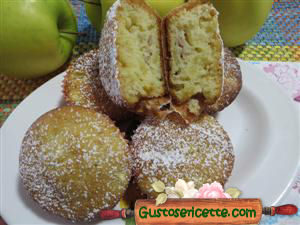 Muffin mele e mangostano