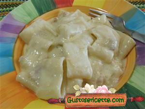 Calamarata tonno e crema di patate