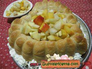Torta baba alla frutta 