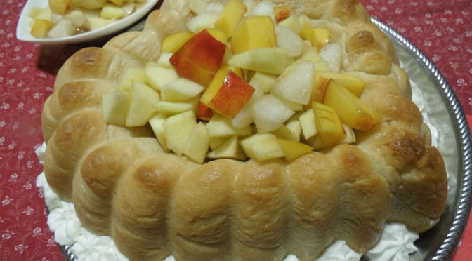 Torta baba alla frutta
