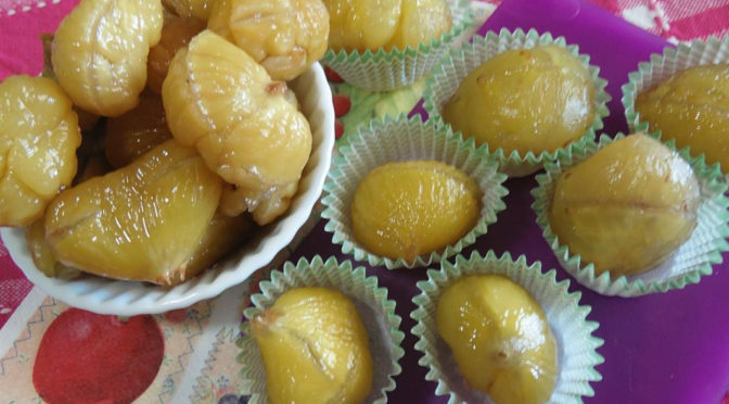 Marron glace preparati in casa