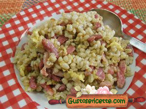 orzo perlato alla carbonara