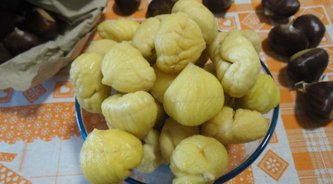 Come sbucciare velocemente le castagne