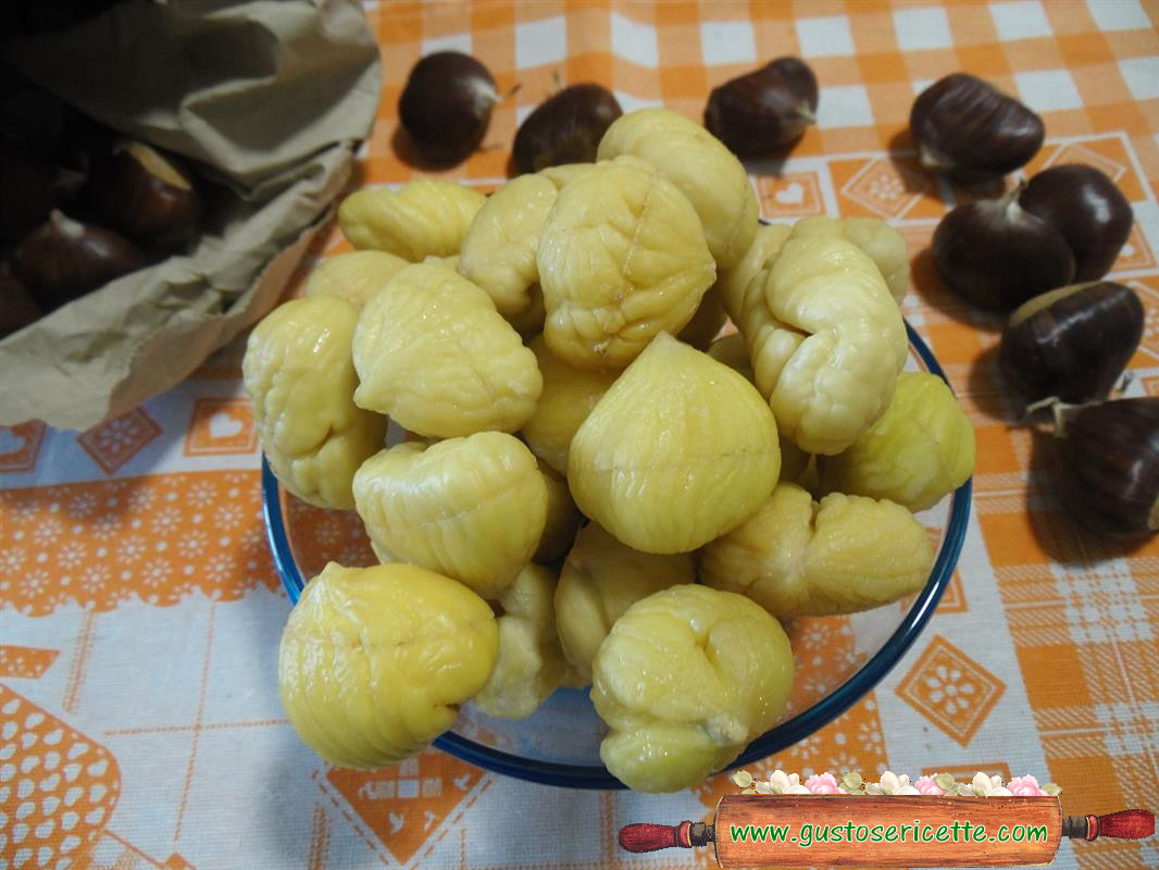 Come sbucciare velocemente le castagne