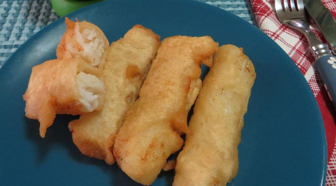Filetti di baccalà in pastella croccante