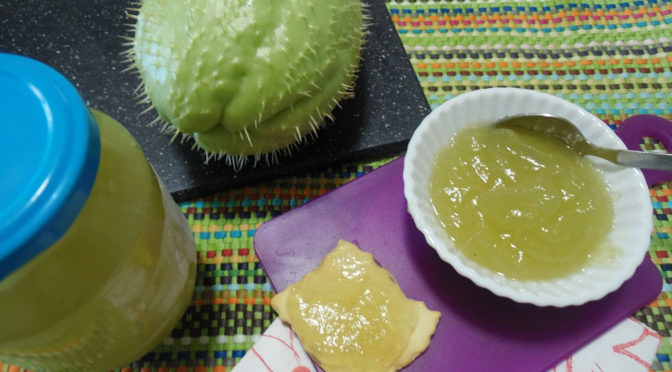Marmellata di zucchine spinose