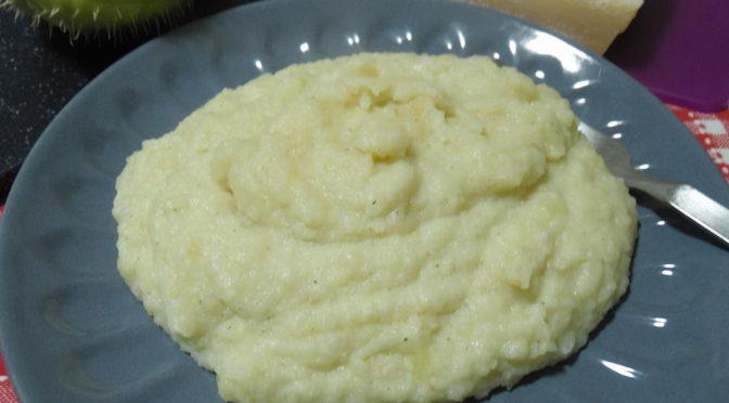 Purè zucchine spinose e patate