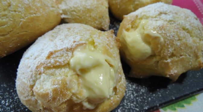 Bignè di San Giuseppe al forno