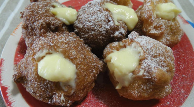 Bignè di San Giuseppe senza glutine