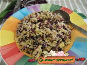 Couscous di mais senza glutine alle verdure