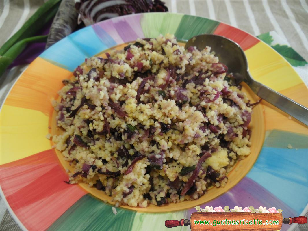 Couscous di mais senza glutine alle verdure