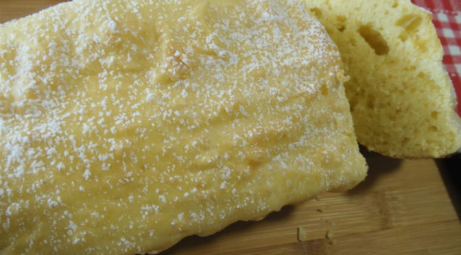 Plumcake al limone senza glutine e light