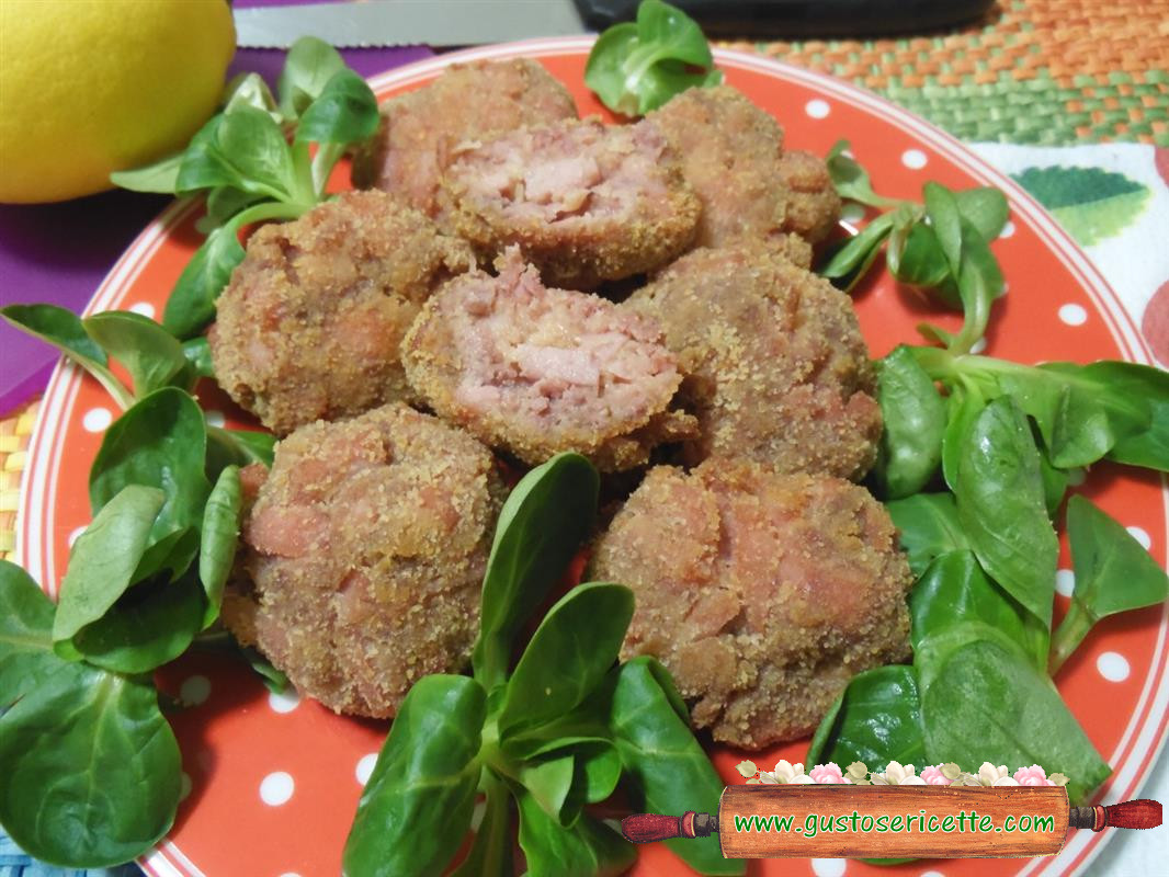 Polpette gustose alla mortadella