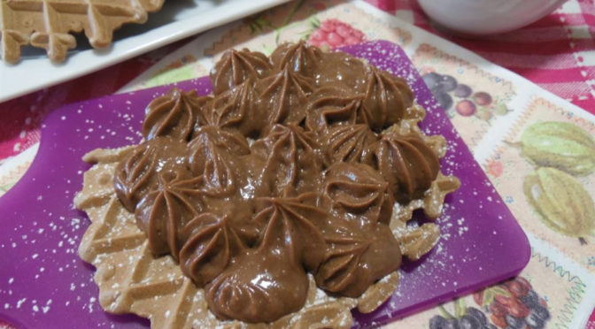 Ferratelle al cacao panna e nutella