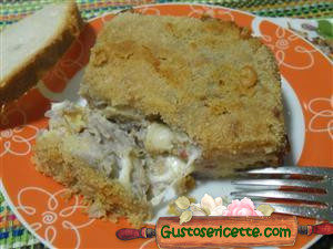 Gateau di patate rosse e viola