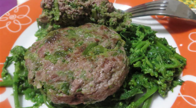 Hamburger alle ramoracce