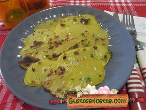 Patate rosse con curry alla griglia