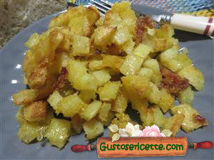 patate sabbiose alla farina di mais