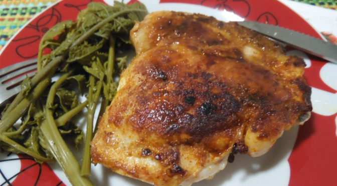 Pollo alla paprika light alla piastra
