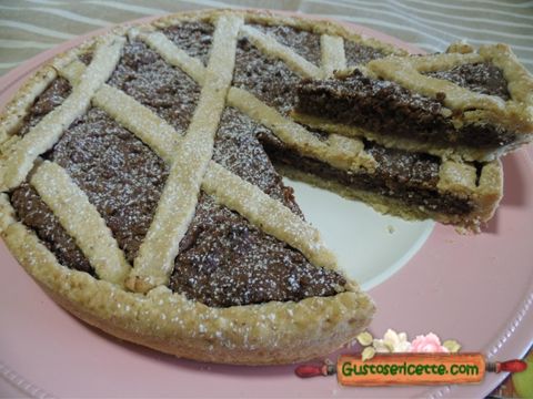 Crostata simil ferrero rocher