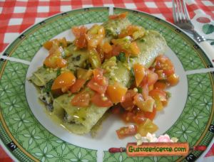 cannelloni freddi con crepes di cous cous 4 legumi