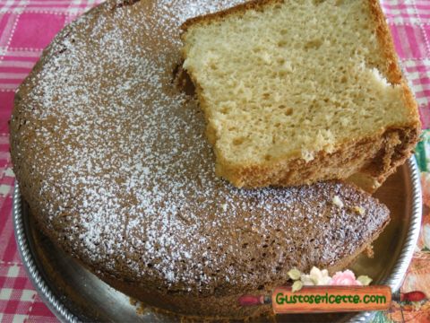 Chiffon cake all’acqua e caffè senza olio