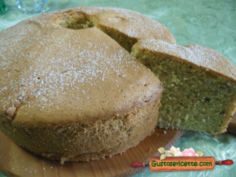 Chiffon cake light al pistacchio