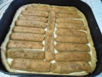 terminare con uno strato di crema