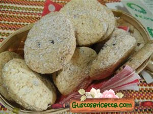 Biscotti semplici con farina di miglio senza glutine
